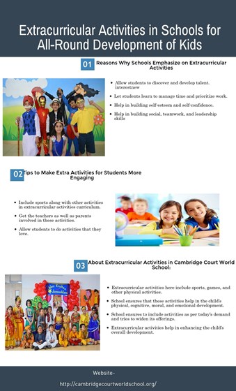 Extra Activities For Students: All-Round Development of Kids